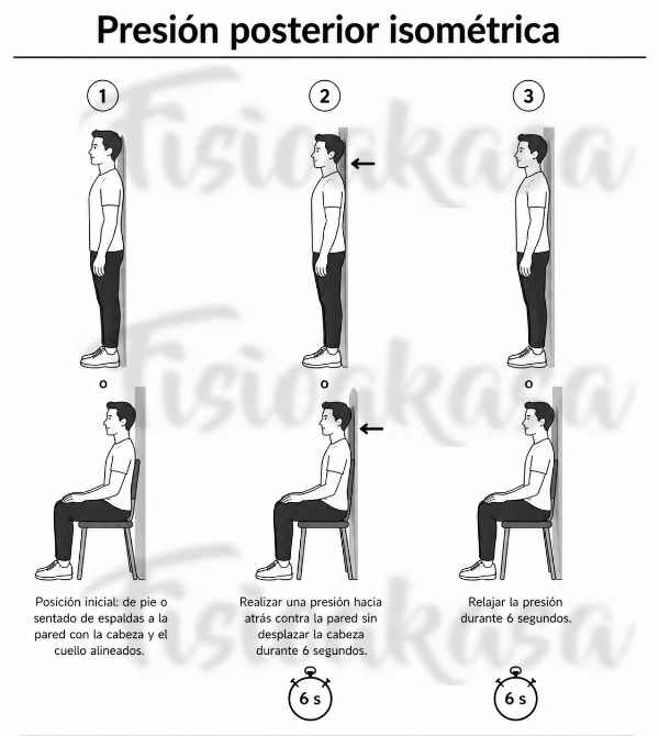 Presión cervical posterior
